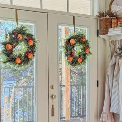 Seasonal Harvest Decorative Wreath