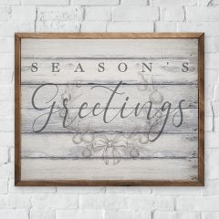 Seasons Greetings Wall Sign