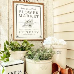 Seeds and Blooms Wall Art