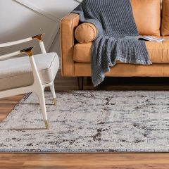 Shades of Blue Woven Rectangle Area Rug