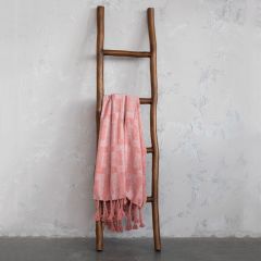 Shades of Pink Geometric Throw Blanket