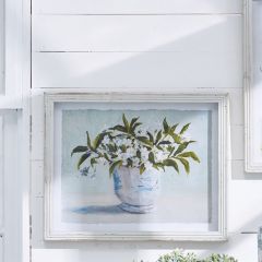 Shadowbox Framed Cherry Blossom Bouquet Print