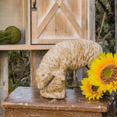 Sheep and Lamb Rustic Tabletop Figurine