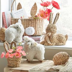 Sherpa Lamb Stuffed Animal Set of 2