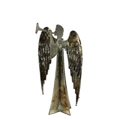 Shimmering Metallic Finish Angel Figurine
