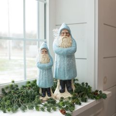 Shimmery Christmas Belsnickel Figurine