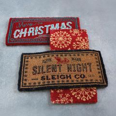 Silent Night Natural Coir Doormat