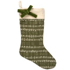 Silent Night Sheet Music Christmas Stocking Set of 4