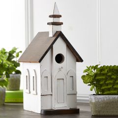 Simple Accents Decorative Church Bird House