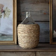 Simple Accents Glass Bottle Vase 15 Inch