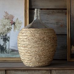 Simple Accents Glass Bottle Vase 21 Inch