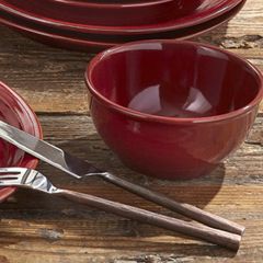 Simple Ceramic Ribbed Cereal Bowl Bundle