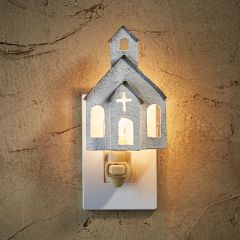 Simple Church House Night Light