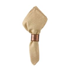 Simple Classics Hammered Copper Napkin Ring