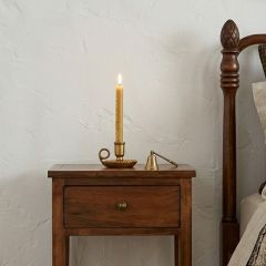 Simple Elegance Gold Taper Holder