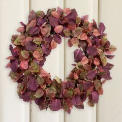 Simple Farmhouse Tobacco Leaf Wreath