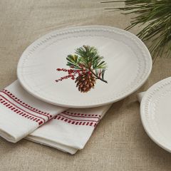 Simple Holiday Pinecone Plate Bundle
