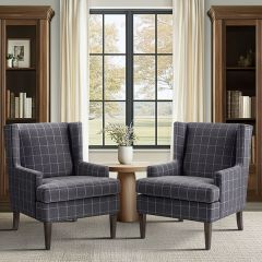 Simple Pattern Accent Armchair
