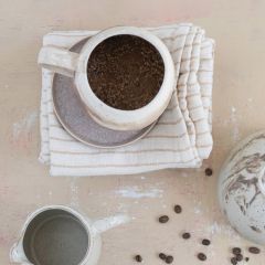 Simple Pattern Double Cloth Napkins Set of 4