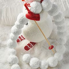 Simple Snowball Garland