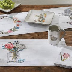 Simple Spring Farmhouse Placemat