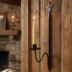 Simple Star Iron Candle Sconce