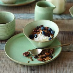 Simple Stoneware Plate 8 Inch