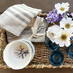 Simple Stripe Kitchen Tea Towels Set of 3