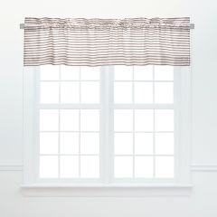 Simple Ticking Stripe Window Valance