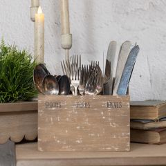 Simple Wooden Utensil Organizer