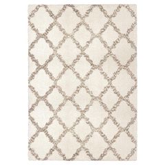 Simply Beige Patterned Area Rug