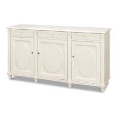 Simply Chic Farmhouse 3 Door Sideboard