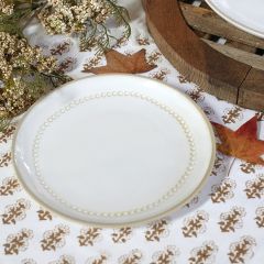 Simply Farmhouse 8 Inch Ceramic Dinner Plate