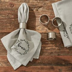 Simply Farmhouse Home Cloth Napkin Set of 4