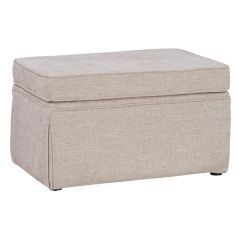 Simply Neutral Farmhouse Ottoman