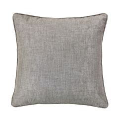 Simply Solid Taupe Linen Euro Sham