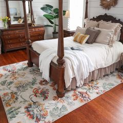 Simply Southern Cottage Franklin Floral Multi Area Rug