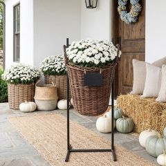 Single Basket Market Display Stand
