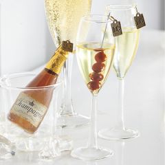 Sipping Champagne Ornament