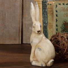 Sitting Rabbit Statue Set of 2
