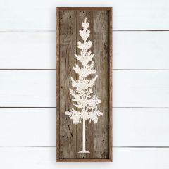 Skinny Tree Silhouette Wall Art