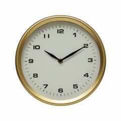 Sleek Glamour Round Table Clock