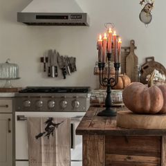Sleek Traditional 5 Arm Candelabra