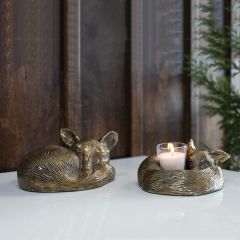 Sleepy Fox Tabletop Accent