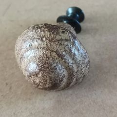 Small Antique Gold Mason Knob