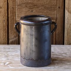 Smoked Glaze Crock 8 inch