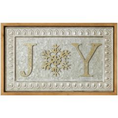 Snowflake Joy Wall Sign