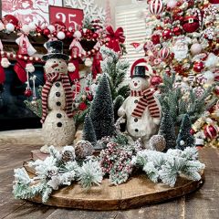 Snowman Scarf Figure