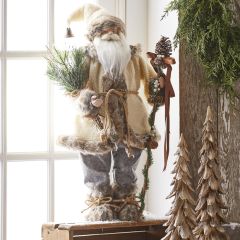 Snowy Alpine Santa