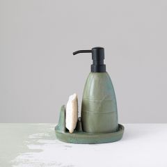 Soap Dispenser With Sponge Holder